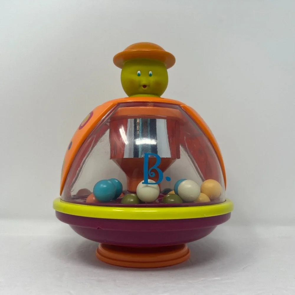 B-Toys Poppitoppy Balls Popper Spinning Tumble Development Toddler Toy